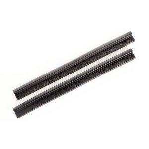 Jeep Wrangler LJ Entry Guards - Front - Rugged Ridge - All Terrain - Black - `04-`06
